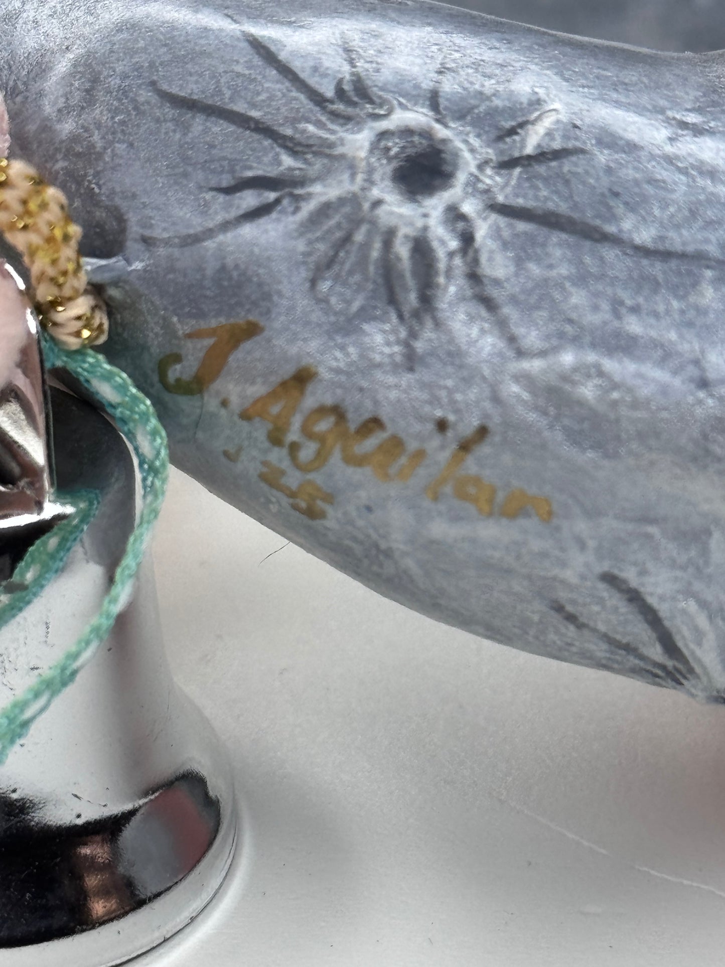 Whimsical Man on the Moon ornament