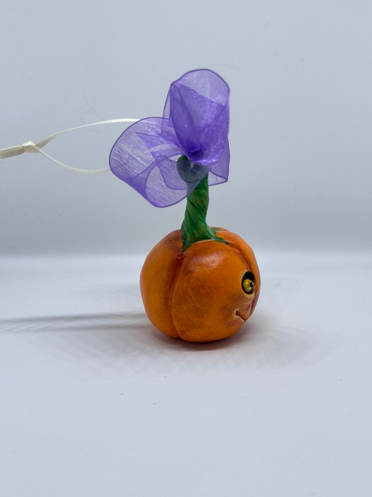 Hand Sculpted Pumpkin Babe -C