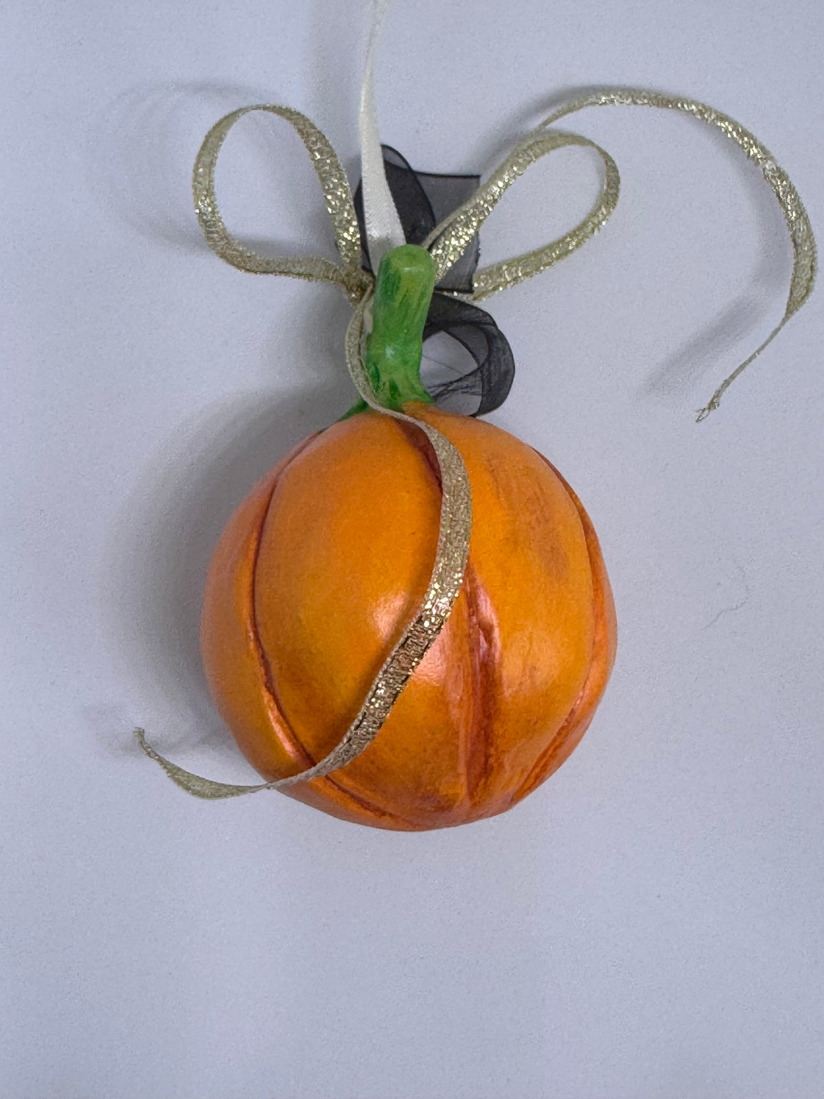 Large Hand Sculpted Pumpkin Babe -C