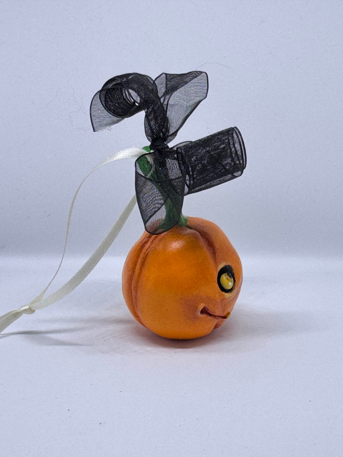 Hand Sculpted Pumpkin Babe -B