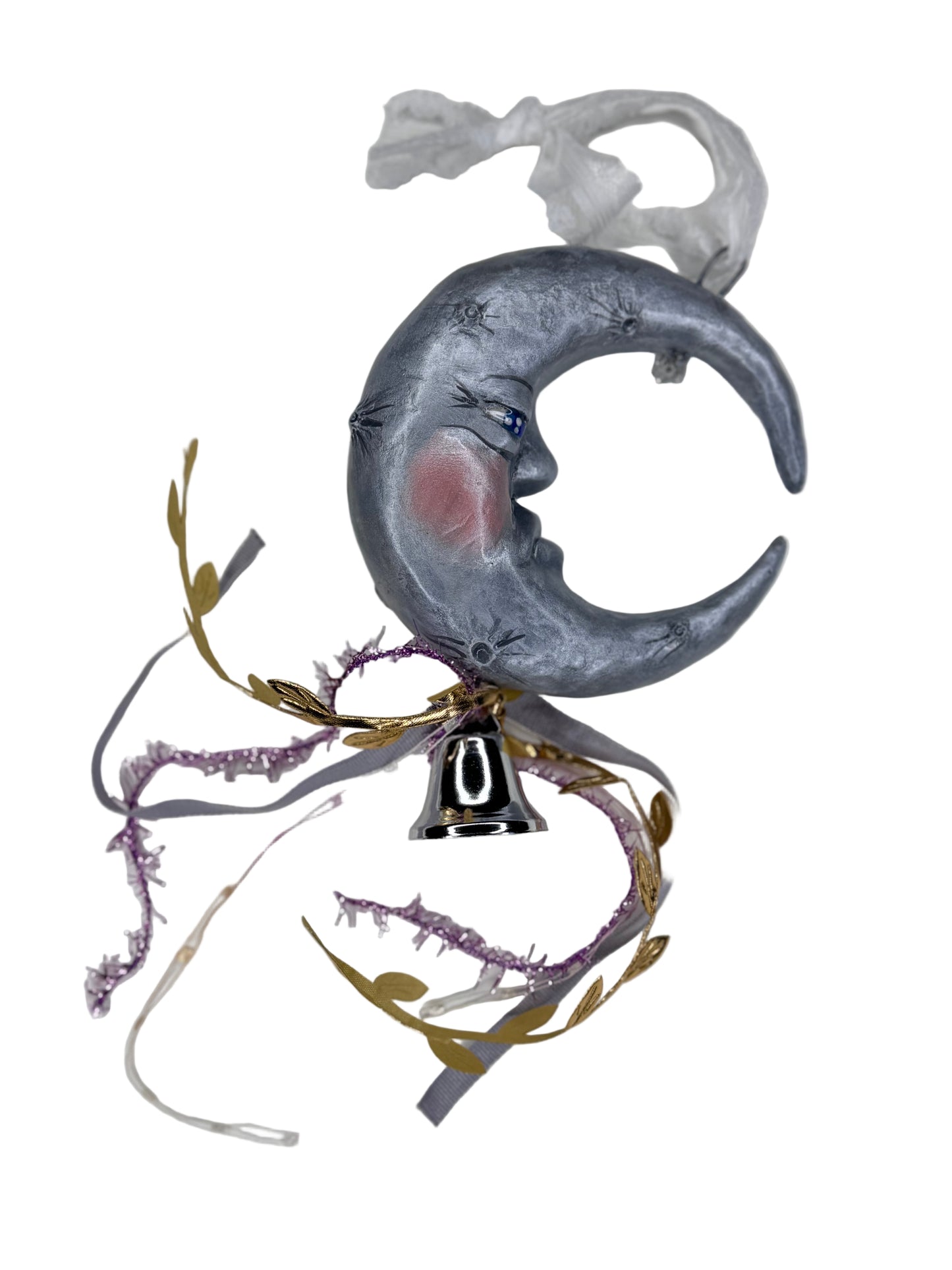 Whimsical Man on the Moon ornament