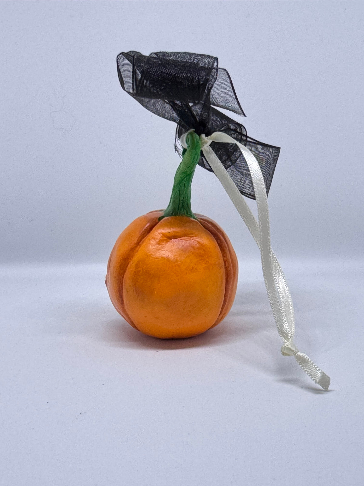 Hand Sculpted Pumpkin Babe -B