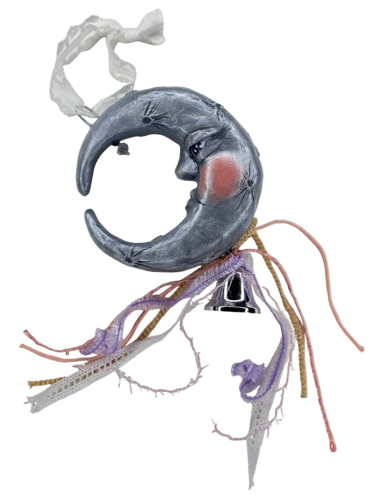 Whimsical Man on the Moon ornament