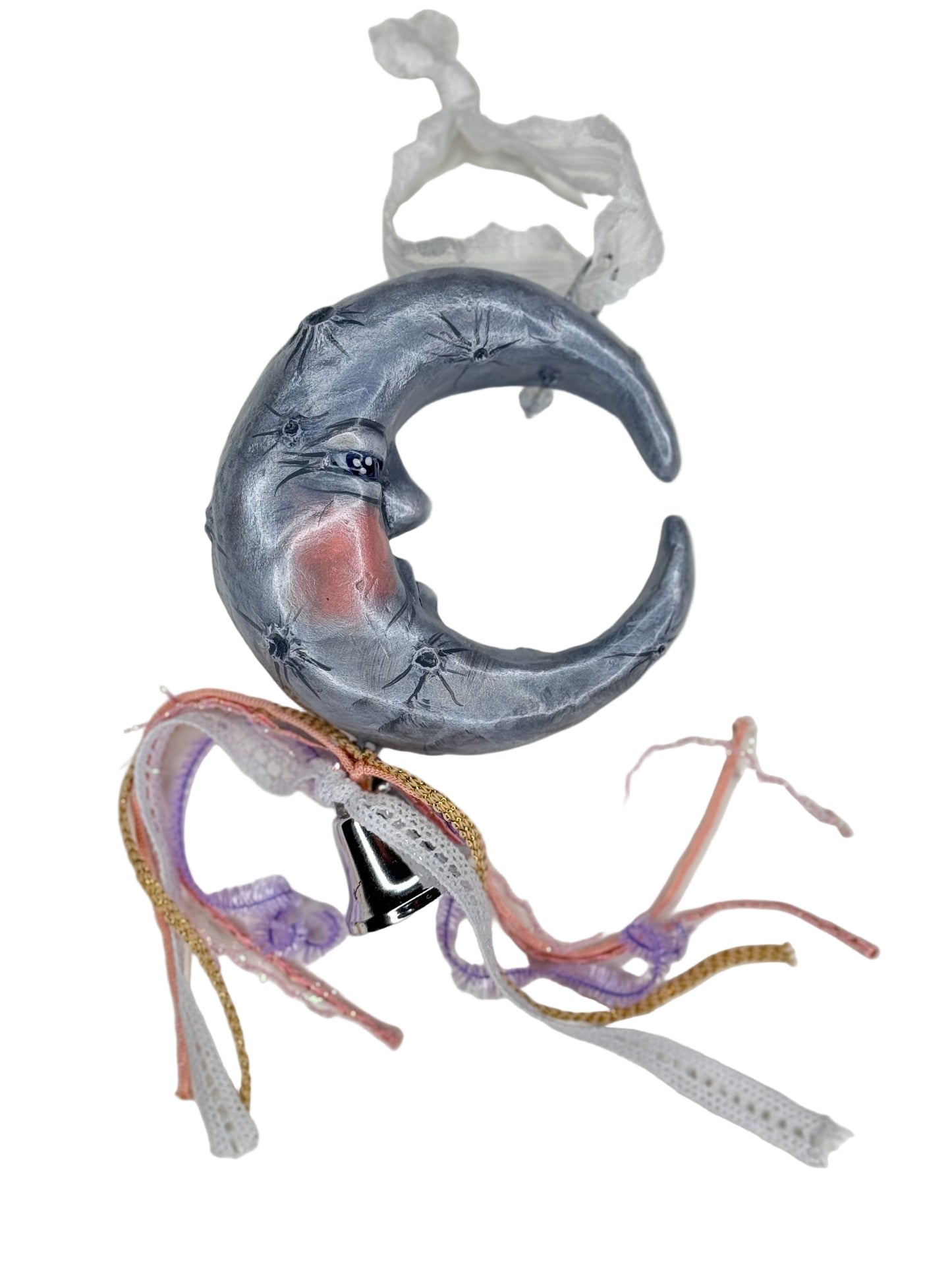 Whimsical Man on the Moon ornament