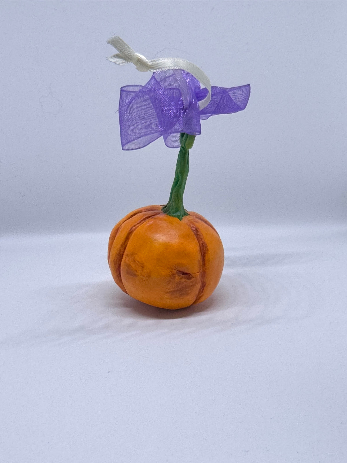 Hand Sculpted Pumpkin Babe -E