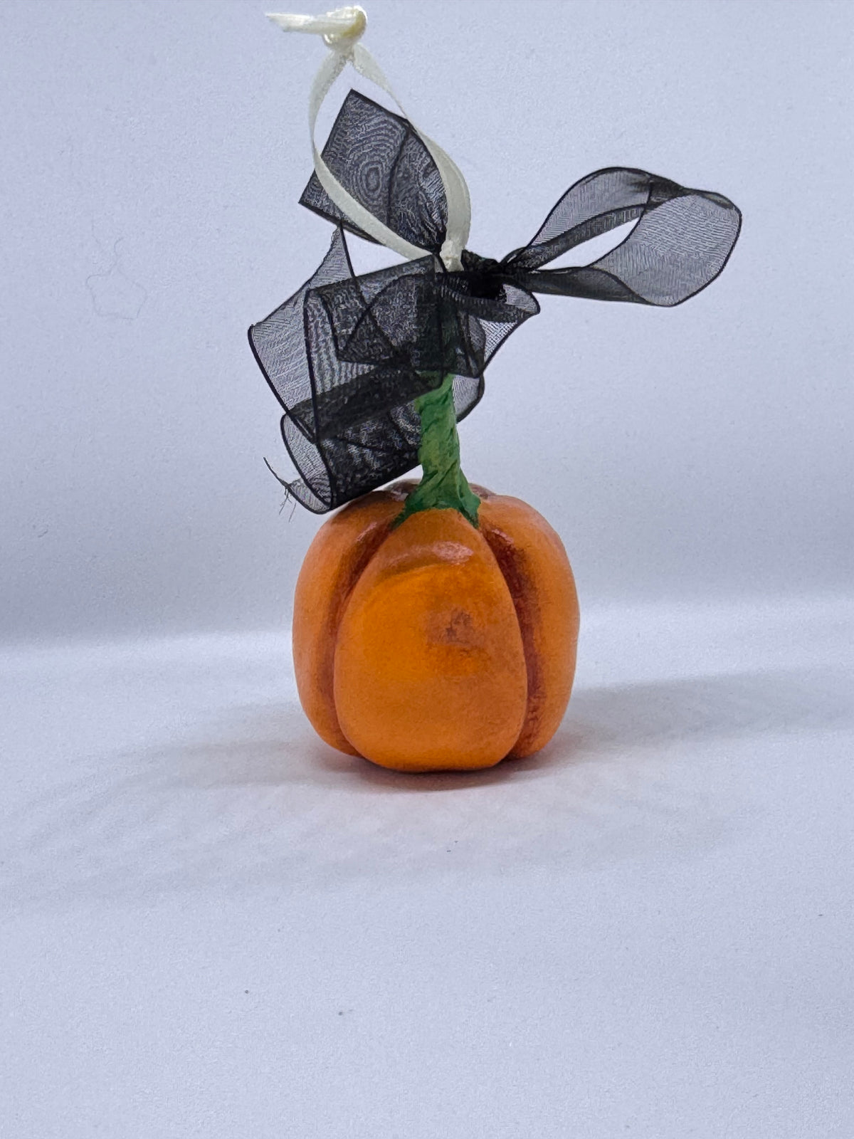 Hand Sculpted Pumpkin Babe -D