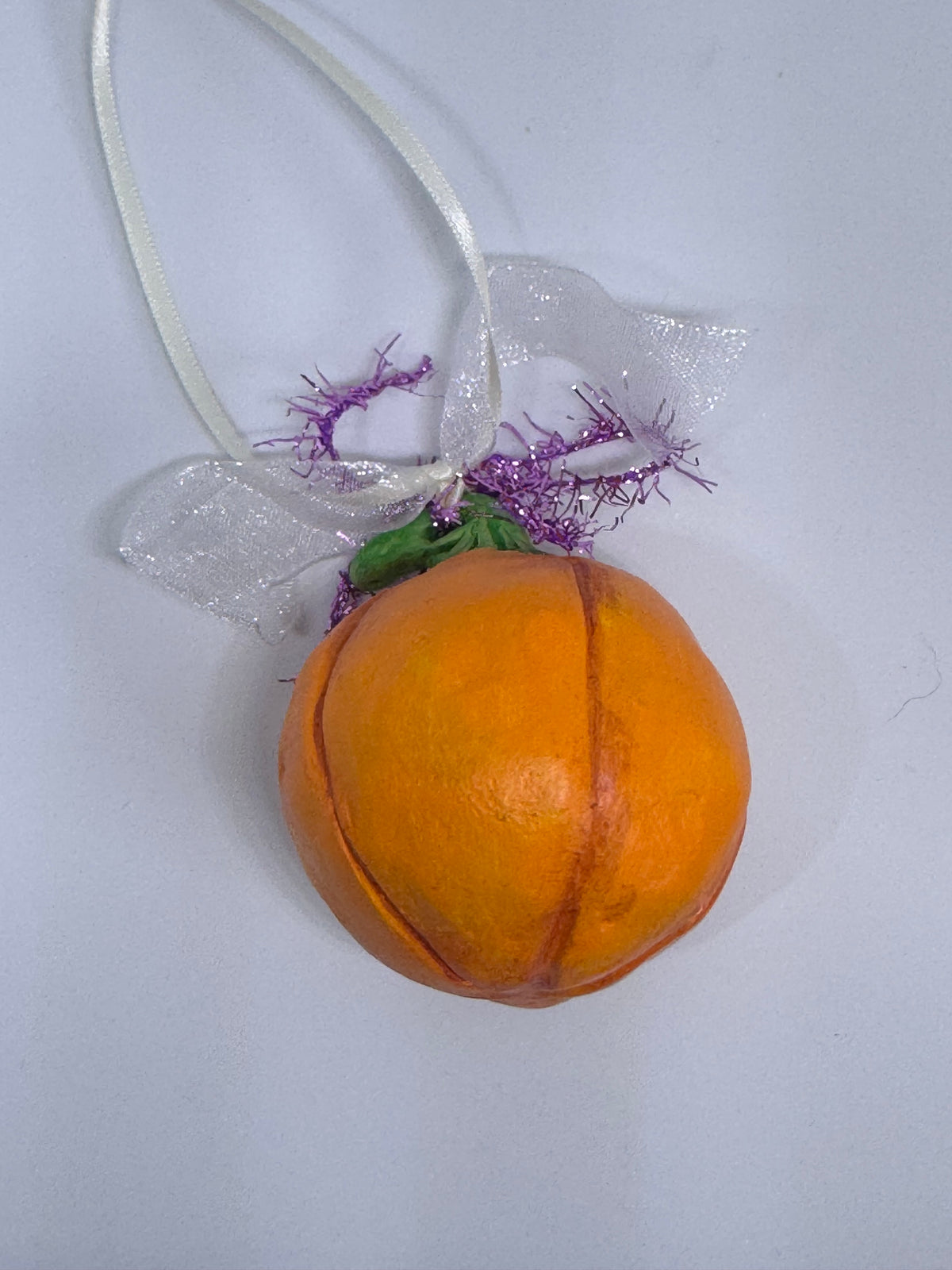 Large Hand Sculpted Pumpkin Babe -D