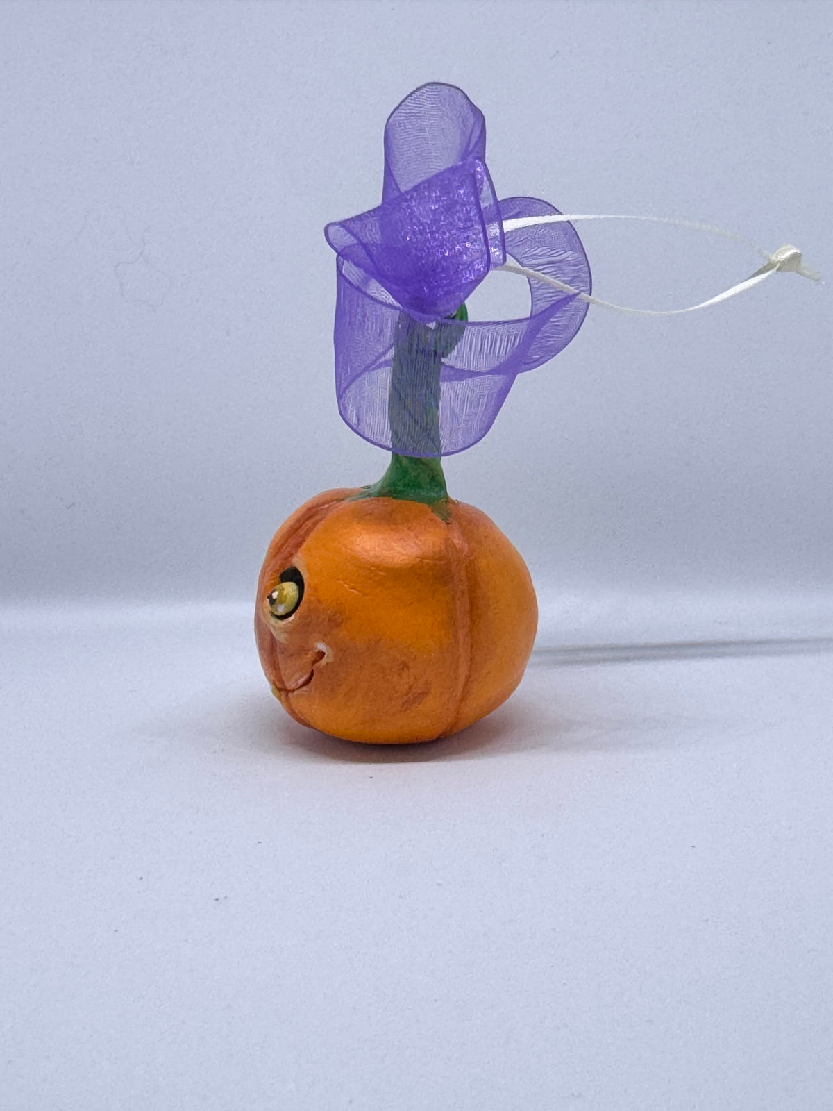 Hand Sculpted Pumpkin Babe -C