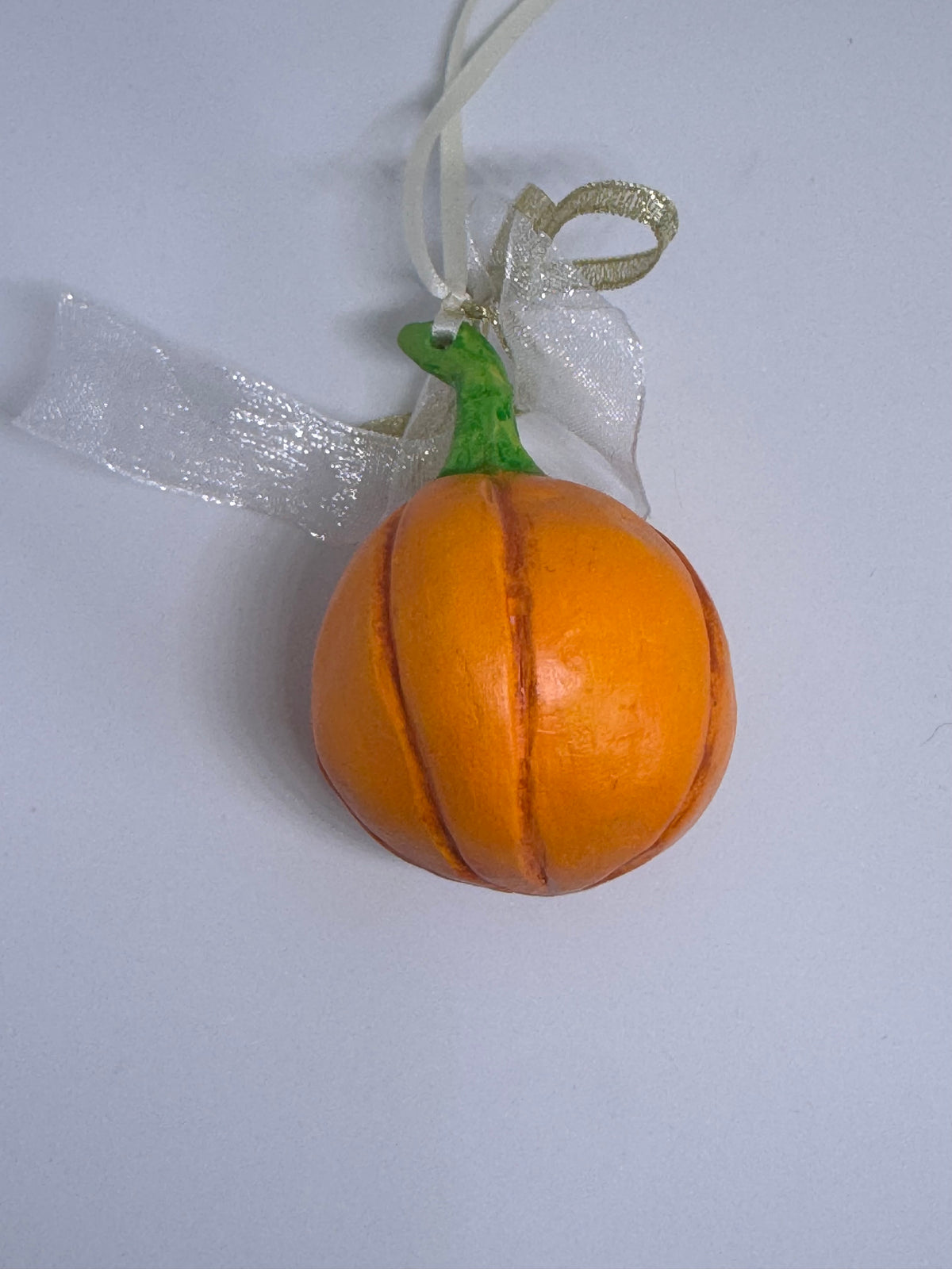 Large Hand sculpted pumpkin Babe -A
