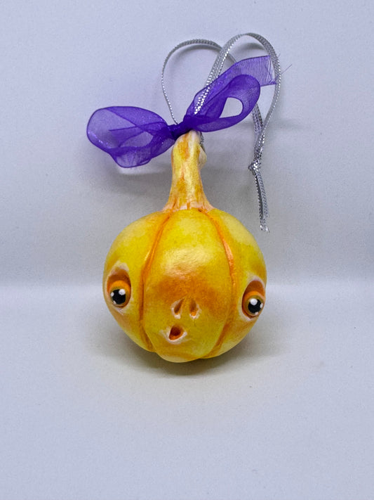 Large “Candy Corn” Pumpkin Bebe -A